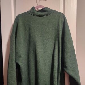 Fleece Pullover NWOT 3XL Red and Green